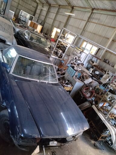 Mベンツ107シリーズレストア-リビルト-リサイクル部品取り車