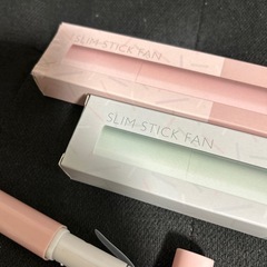 スリムスティックファン2個セットの画像