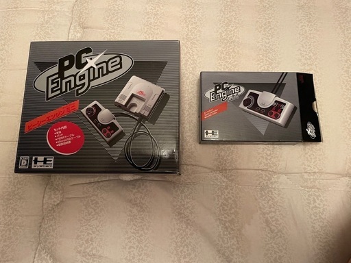 58数ゲーム内臓　PCエンジンミニ　連射コントローラー付き