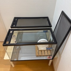 ハムスターケージ、水槽、鳥小屋まとめての画像