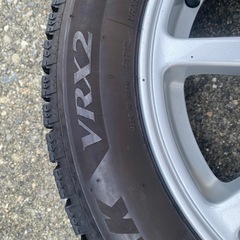 155 65 R14 2本スタッドレスタイヤVRX2付きホイール
