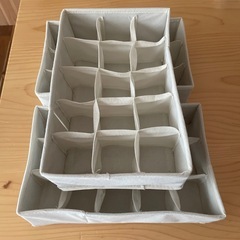 無印良品仕切りBOX2個セット