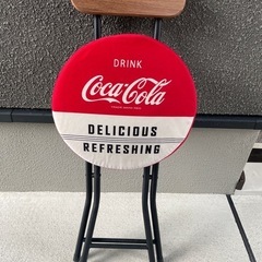 コカコーラクッション　折り畳みイス
