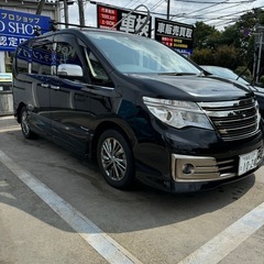 セレナハイブリッド後期　車検付　ライダーブラックイン