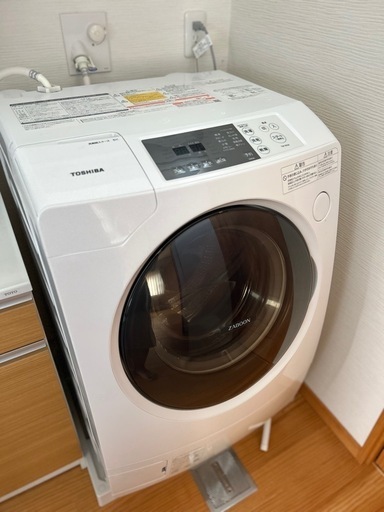 取引先決定\n【10/5.6限定】TOSHIBAドラム式洗濯機ZABOON 値上げしました…