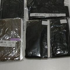 大きいサイズのタイツ．ストッキング 8点セットの画像