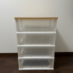【配送可】衣装/収納ケース(幅55cm、奥行40cm、高さ80cm)の画像