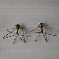 アンティーク キャンドルホルダーセットの画像