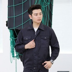 【新品】ツナギ ワークウエア コート パンツ 2点セット 作業服 上下セット メンズ レディース ワークユニフォーム つなぎ カーゴツナギの画像