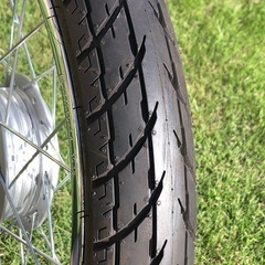 スーパーカブ110（JA10）ホイール前後の画像