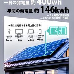 新品未開封　ソーラーパネル（太陽光発電パネル）１枚