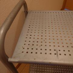 スチール収納棚　ラック　キャスター付きの画像