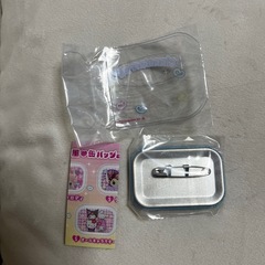 シナモロール　ガチャガチャ　缶バッジの画像