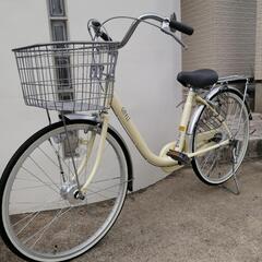 U型フレーム自転車 GAVLE オートライト クリーム CF19...
