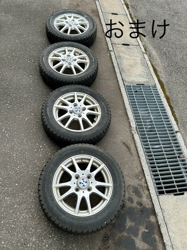 最終価格！155/65R13VRX2 &13インチホイール 付きまとめて売り