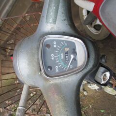 一時保留・原付バイク : ホンダ スーパーカブ　Ｈｏｎｄａ　supercub 50 / ジャンク(投稿本文及びP・F一読願います)　の画像