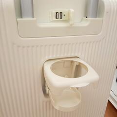 ★ジモティ割あり★ キャリーケース　ホワイト　YJ4030の画像