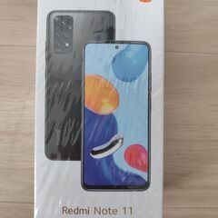 美品　Xiaomi Redmi note11　スターブルー　6.43型のフルHD+有機ELディスプレイ　