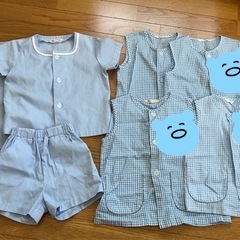 ちとせ学院 保育園 男児夏制服 サマーエプロン　
