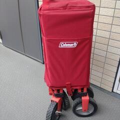 コールマンキャリーカート アウトドアワゴン 耐荷重約100kg ストッパー付 コンパクト収納の画像