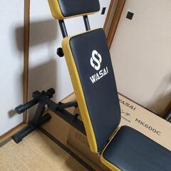 美品 wasai  mk600c トレーニングベンチ　折り畳みの画像