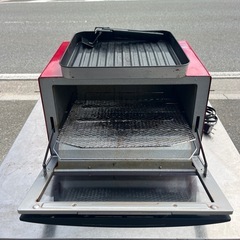 ☆  中古品  ＴＩＧＥＲ（タイガー） KAM-S130-GR　オーブントースター　やきたて　グロスレッド  ☆の画像