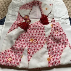 七五三　3歳　着物　長襦袢　草履　腰紐の画像
