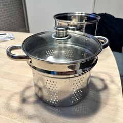 鍋　厚底　パスタ等使用可の画像