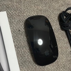 アップル、マジックマウス、Apple、Magic Mouse MMMQ3J/A [ブラック]、元箱・付属品完備、メーカー補償残有りの画像