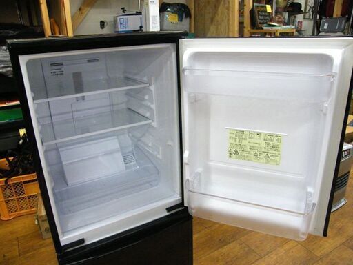 SHARP 冷蔵庫 137L 2016年製 2ドア シャープ SJ-D14B-B ブラック 100Lクラス 140Lクラス 札幌市厚別