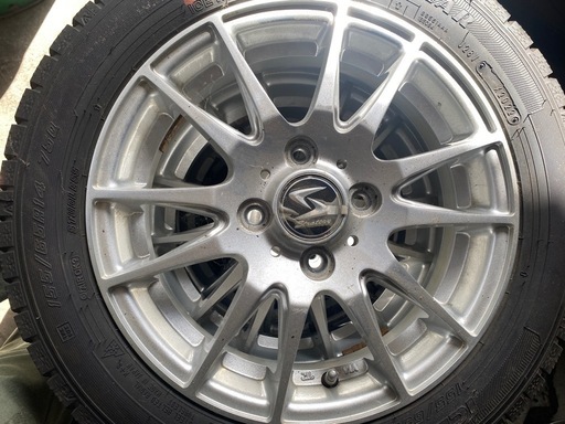 値下げしました！155/65R14 　GOODYEAR ICE NAVI7  バリ山　4本