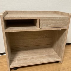 【状態良好】キャスター付き収納棚