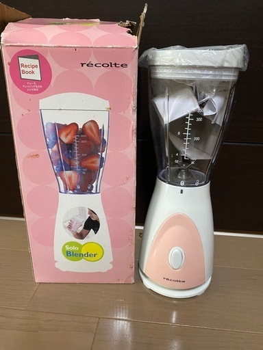 recolteコンパクトブレンダー(未使用品)