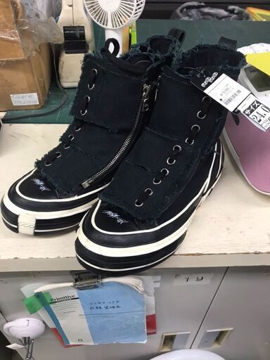 Y’ｓ　ＶＥＳＳＥＬ　ハイカットスニーカー　24ｃｍ　おしゃれ　ジャングルジャングル貝塚店　貝塚市　二色浜