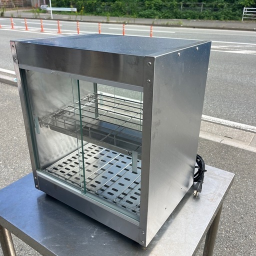 ☆ 中古品  ホットショーケース 業務用 PRO-4WSE【あす楽】【保温】【保温ショーケース】【温蔵ショーケース】【フードショーケース】【温蔵庫】【業務用ショーケース】【ホットケース】【陳列ケース】【イベント】【催事】  ☆