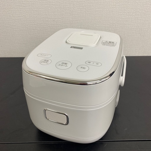 【ご来店限定】＊ ヤマダホールディングス 3合炊き 炊飯器 2021年製＊1005-4