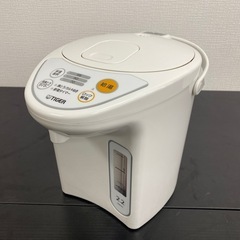 【ご来店限定】＊ タイガー 2.2L 電動ポット 2022年製＊...