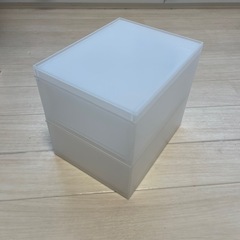 卓上収納「ライクイットA6フィイルユニット浅型2段」の画像