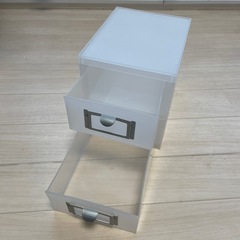 卓上収納「ライクイットA6フィイルユニット浅型2段」の画像