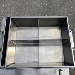 ☆ 中古品 厨房 業務用 おでん鍋 4ツ仕切り LPガス 直火式