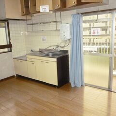 松山市福音寺 清水マンション 306号 2DK【4.0万円】ペット可、インターネット無料、ケーブルＴＶ無料。入居者プレゼントあり！ − 愛媛県