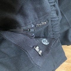 ブラックのワイドパンツの画像