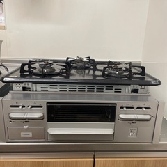 値下げ　ビルトイン ガスコンロ　美品　3口　　　　　 の画像