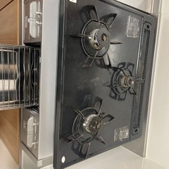  値下げ　ビルトイン ガスコンロ　美品　3口　　　　　 の画像