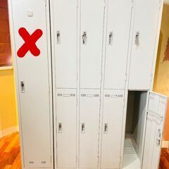 ロッカー　鍵付き　8人用　オフィス　事務　収納の画像