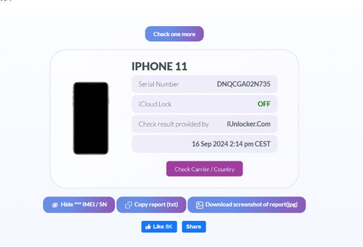 iPhone11  容量:64GB.