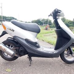 エンジン始動OK♪　シルバーHONDAホンダライブDIO車実働50cc 原付 富山、石川、金沢の画像