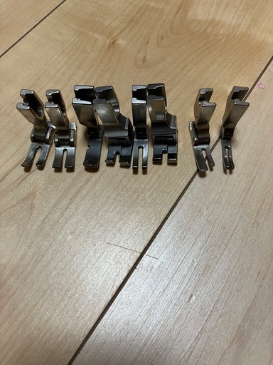 JUKI 工業用ミシン　押さえ　中古　いろいろ\nセット