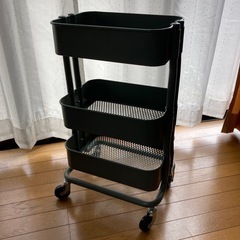 ツールワゴン　作業用道具入れ　可動式棚