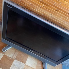 (引取先決定)SHARP AQUOS32型テレビ